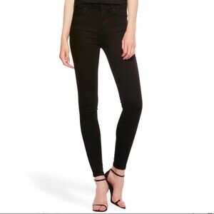 Mott & Bow High Rise Skinny Jeans Black Size 28 Length 28 Like New!